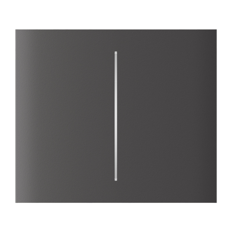 Ajax CenterButton (2-gang) vertical - Středové dvou tlačítko