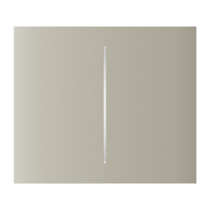 Ajax CenterButton (2-gang) vertical - Středové dvou tlačítko