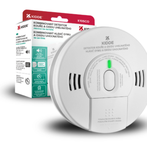 Hlásič plynu CO a hlásič požáru Kidde K10SCO