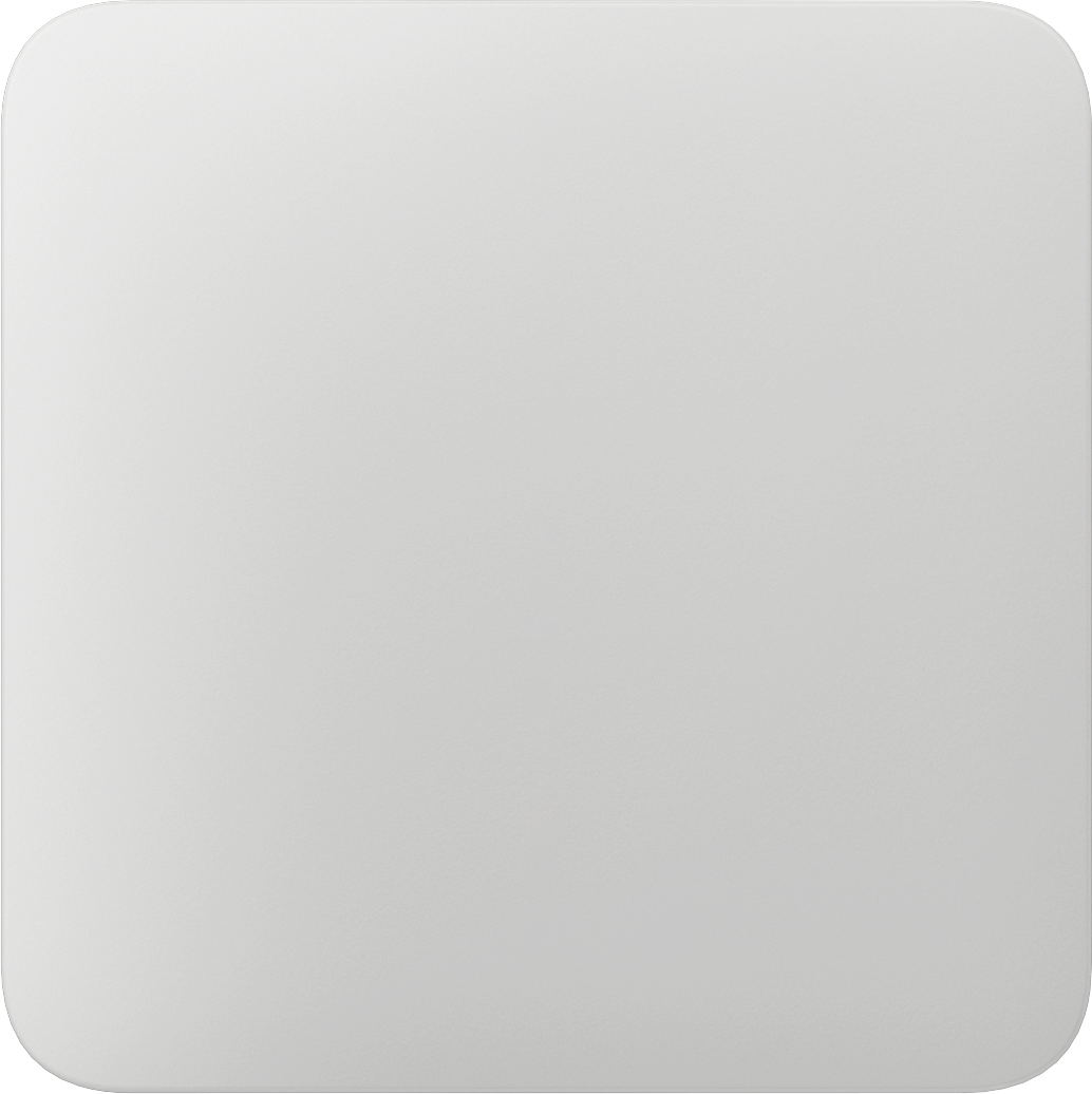 Ajax SoloCover (CP) - Samostatný kryt montážní krabice