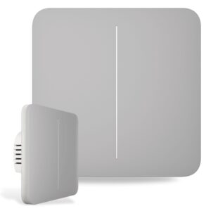 Ajax SoloButton (2-gang) - Samostatné dvou tlačítko pro LightSwitch