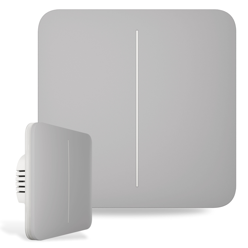 Ajax SoloButton (2-gang) - Samostatné dvou tlačítko pro LightSwitch