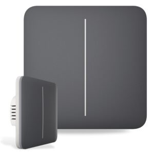 Ajax SoloButton (2-gang) - Samostatné dvou tlačítko pro LightSwitch