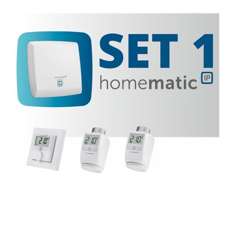 Homematic IP Sada vytápění (byt 1+1) - HmIP-SET1