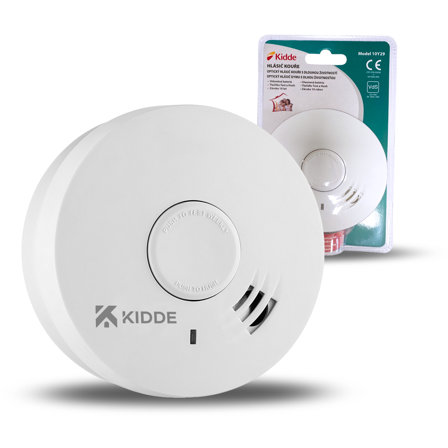 Hlásič požáru a kouře Kidde 10Y29