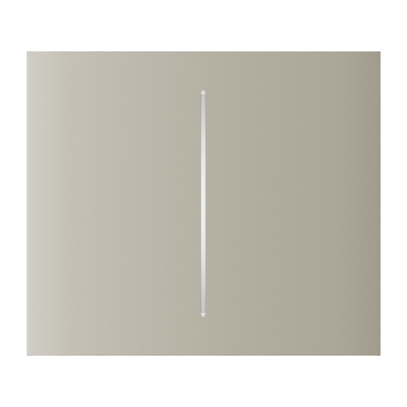 Ajax CenterButton (2-gang) vertical - Středové dvou tlačítko