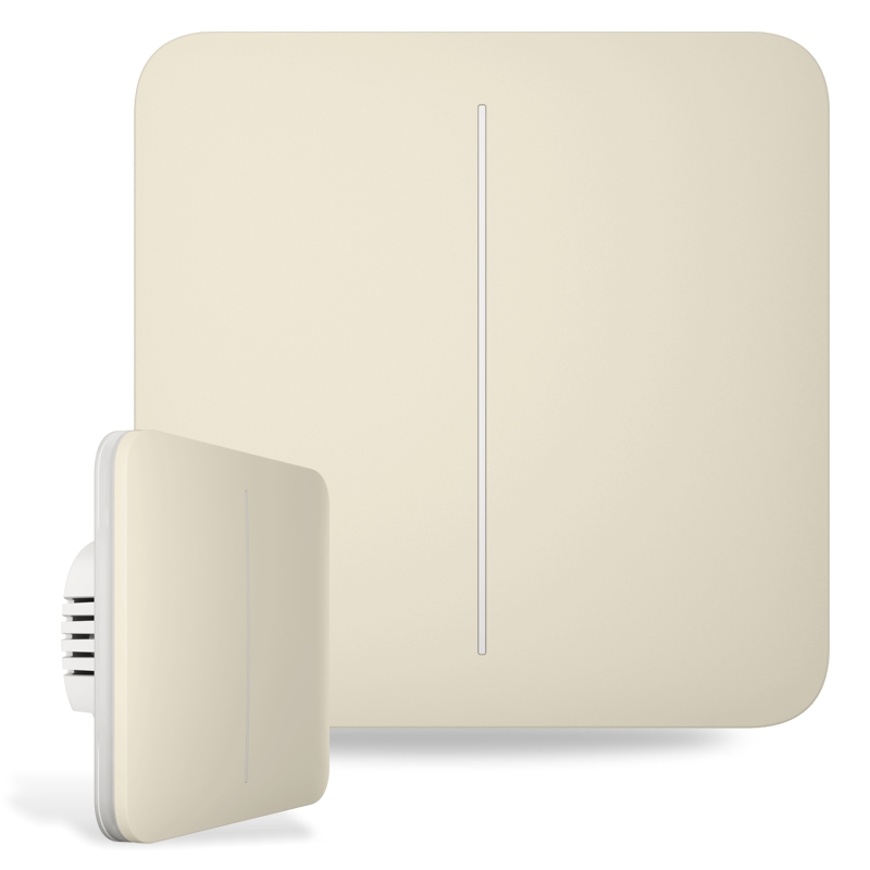 Ajax SoloButton (2-gang) - Samostatné dvou tlačítko pro LightSwitch