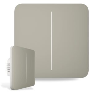 Ajax SoloButton (2-gang) - Samostatné dvou tlačítko pro LightSwitch