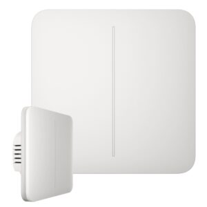 Ajax SoloButton (2-gang) - Samostatné dvou tlačítko pro LightSwitch