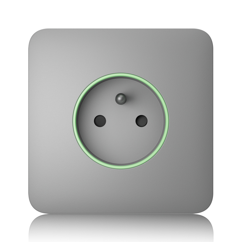 Ajax SoloCover (smart) - Samostatný kryt zásuvky