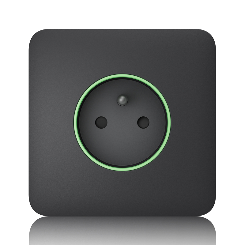 Ajax SoloCover (smart) - Samostatný kryt zásuvky