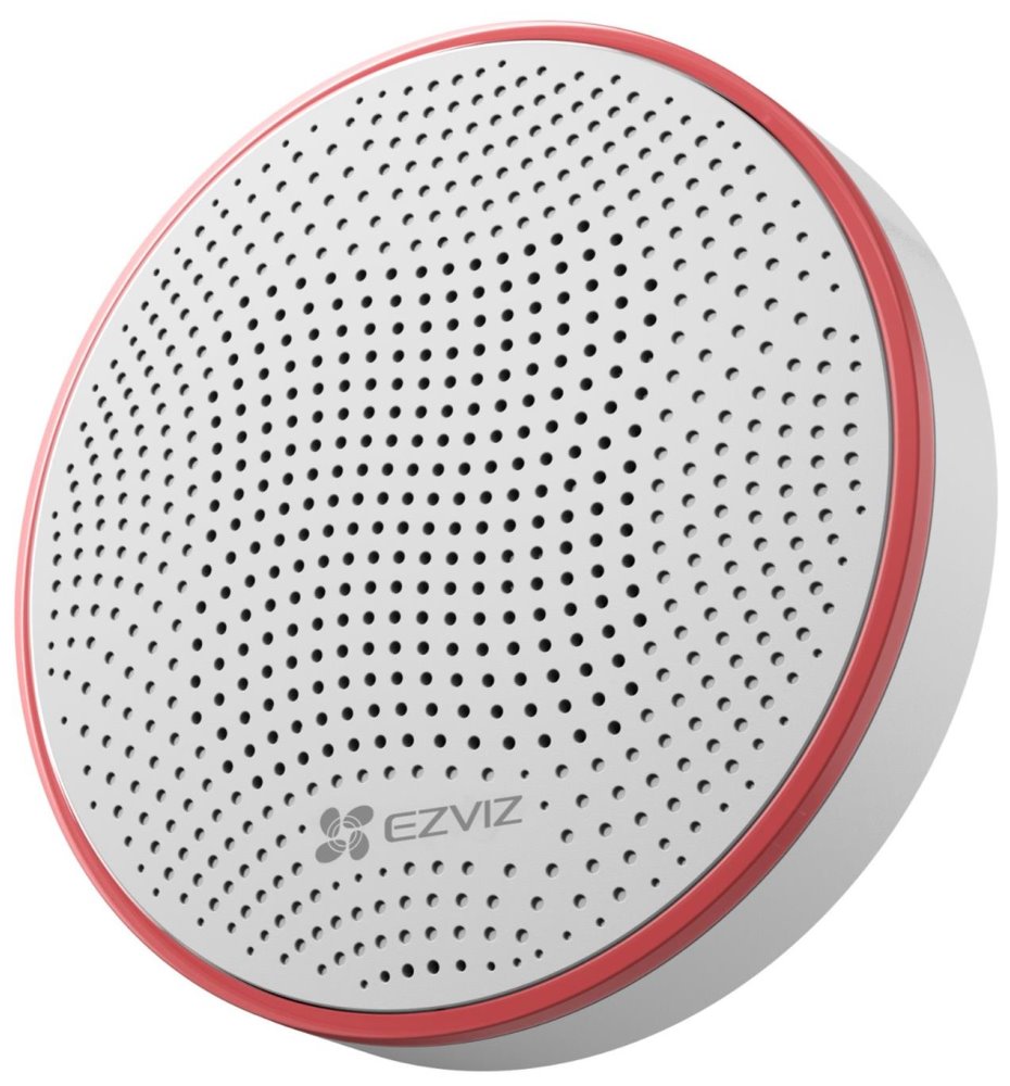 EZVIZ chytrá venkovní siréna T9C/ IP54/ Wi-Fi/ 4x CR123A/ Externí DC 12V/ ZigBee 3.0/ bílá