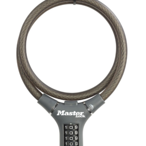 Ocelové kombinační lanko na kolo Master Lock 8229EURDPROCOL_grey