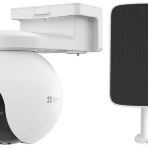 EZVIZ IP kamera EB8 4G kit/ PTZ/ 4G LTE/ 3Mpix/ krytí IP65/ objektiv 4mm/ H.265/ IR přísvit až 15m/ bílá + solární panel