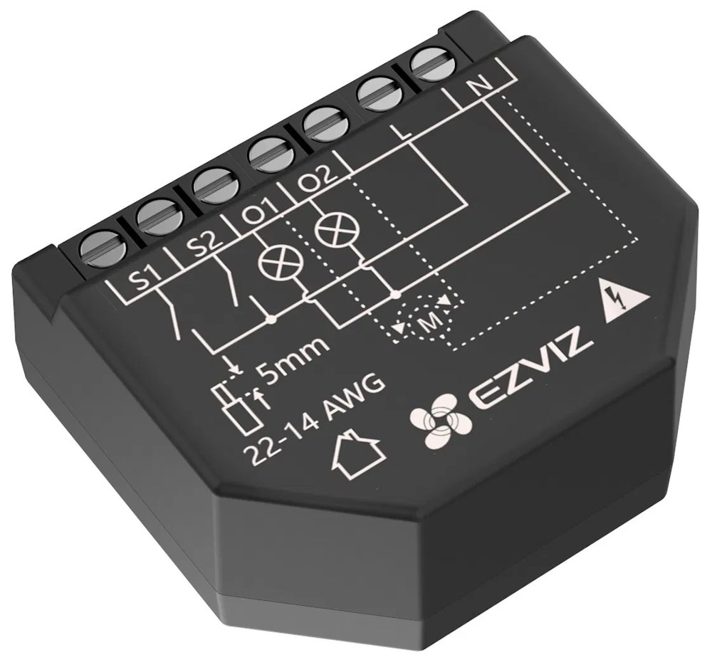 EZVIZ chytré Wi-Fi relé T36 (měření spotřeby)
