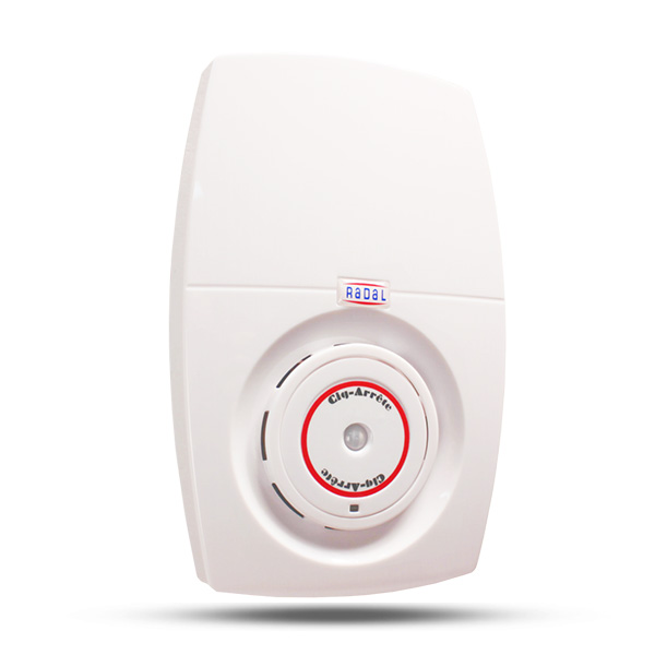 PIR detektor pohybu a kouře Radal CSA-GSV24