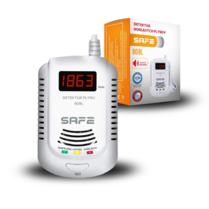 Detektor hořlavých a výbušných plynů SAFE 808L(zemní plyn)