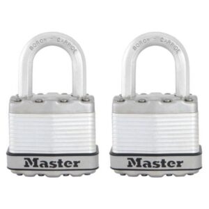 Titanový visací zámek Master Lock Excell - 45mm (2 ks / blistr)