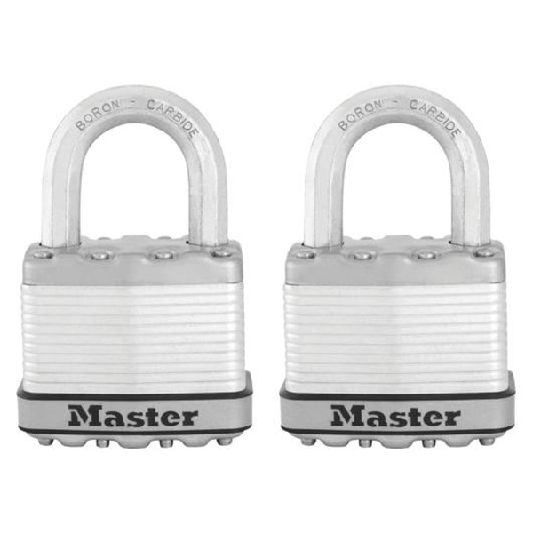 Titanový visací zámek - Master Lock Excell - 50mm  (2 ks / blistr)