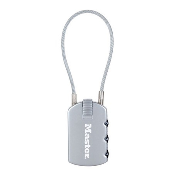 Visací zámek pro zavazadla 4684EURD - Master Lock - stříbrný