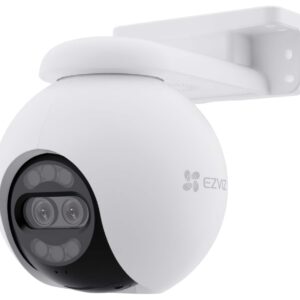 EZVIZ IP kamera H80x Dual 4K/ PTZ/ Wi-Fi/ 8+2 Mpix/ krytí IP65/ objektiv 4mm/ H.265/ IR přísvit až 30m/ bílá