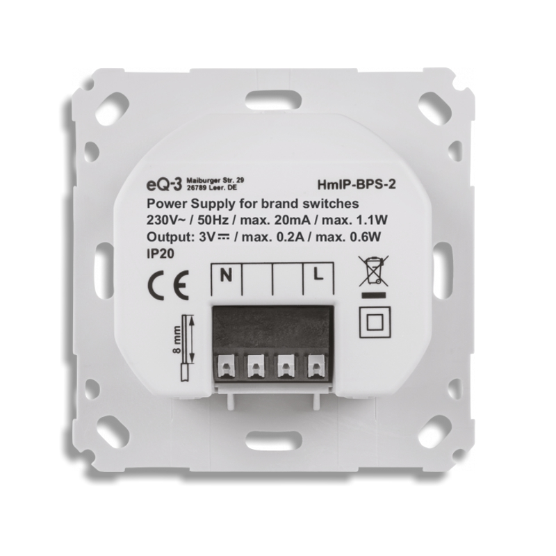 zápustná montáž - HmIP-BPS-2