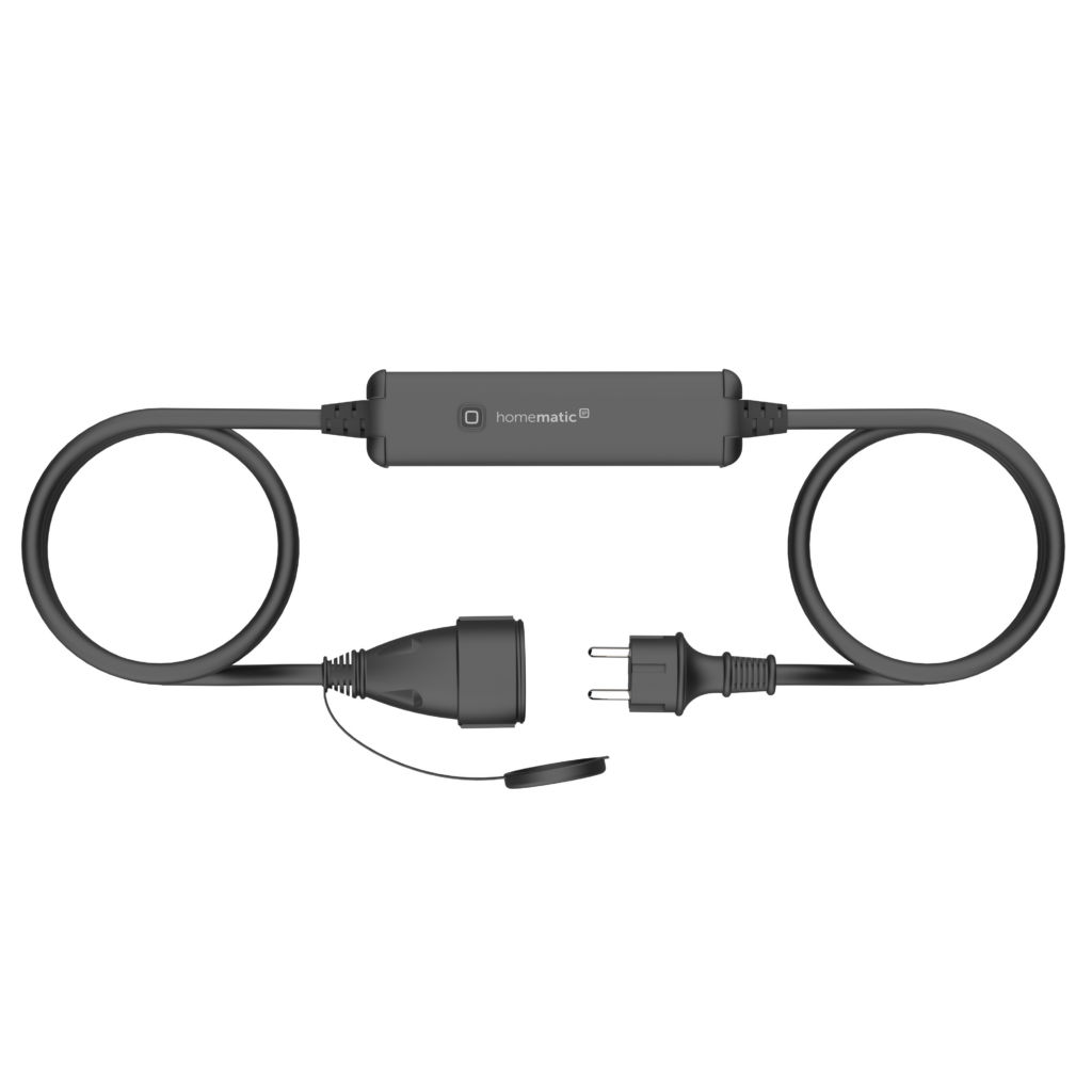 Homematic IP Spínací kabel s měřením spotřeby  - venkovní - HmIP-PSMCO