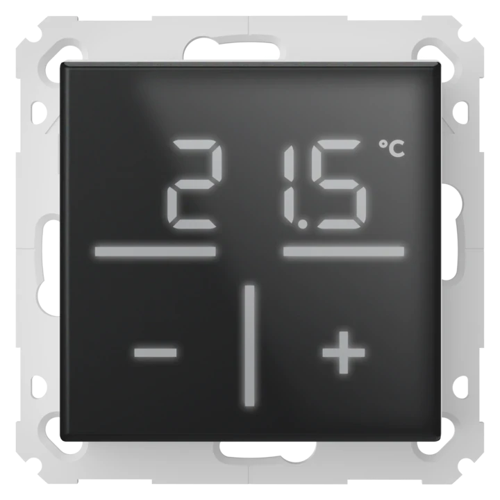 Homematic IP Skleněný nástěnný termostat se senzorem CO2