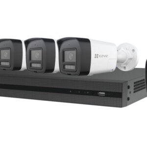 EZVIZ X5K PoE KIT/ bullet/ 8Mpix/ 1x 8CH NVR X5K/ 4x IP kamera H3K/ HDMI/ VGA/ USB/ LAN/ SATA + 2TB HDD