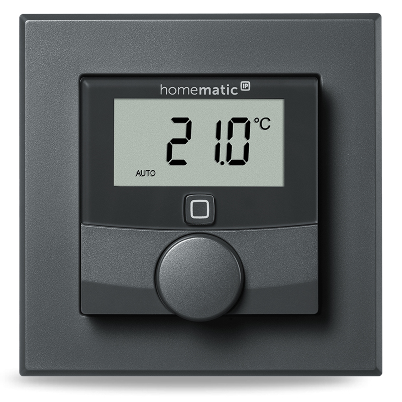 Homematic IP Nástěnný termostat se senzorem vlhkosti