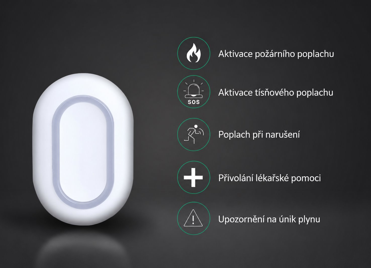 SAFE Button, bílá 7 SAFE Button, bílá - Obrázek 7