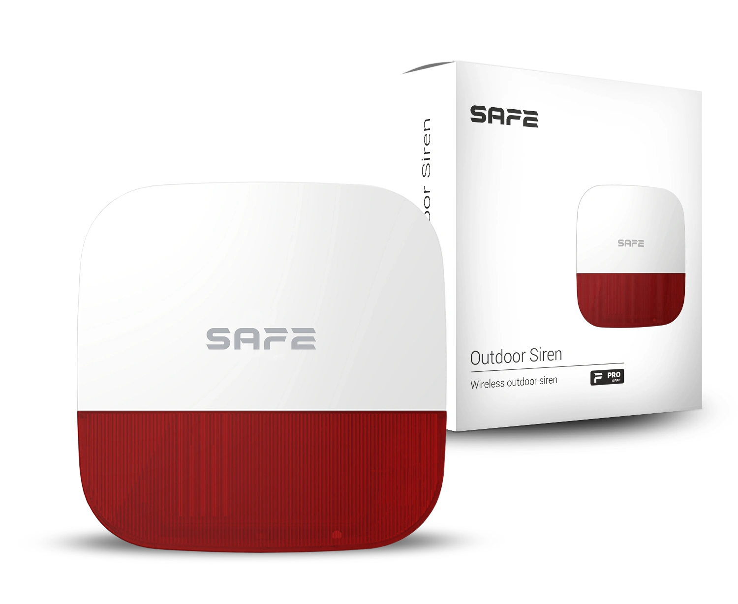 SAFE Outdoor Siren, bílá 2 bílá