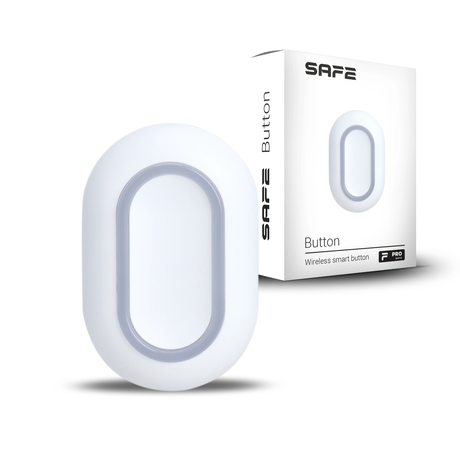 SAFE Button, bílá 2 bílá