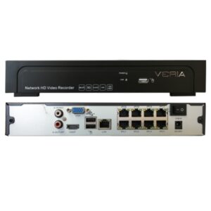 IP záznamové zařízení Veria NVR 8108P + 8POE