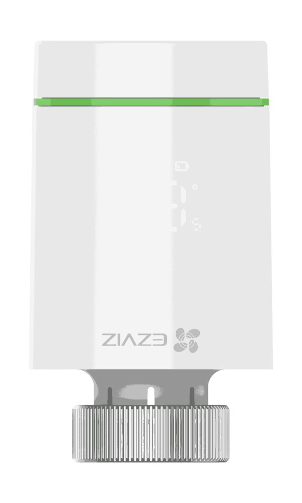 EZVIZ chytrá termostatická hlavice T55/ 55 mm x 95 mm/ 2x 1