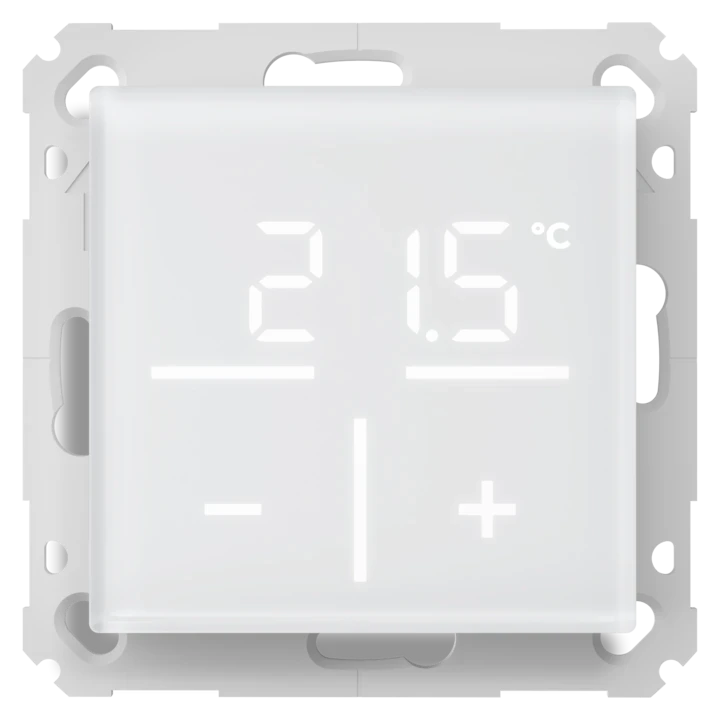 Homematic IP Skleněný nástěnný termostat se senzorem CO2 - HmIP-WGTC