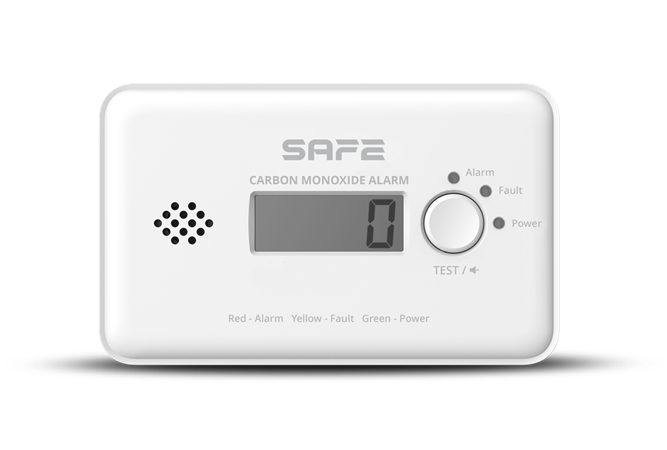 SAFE CO Guard - Bezdrátový detektor oxidu uhelnatého (CO)