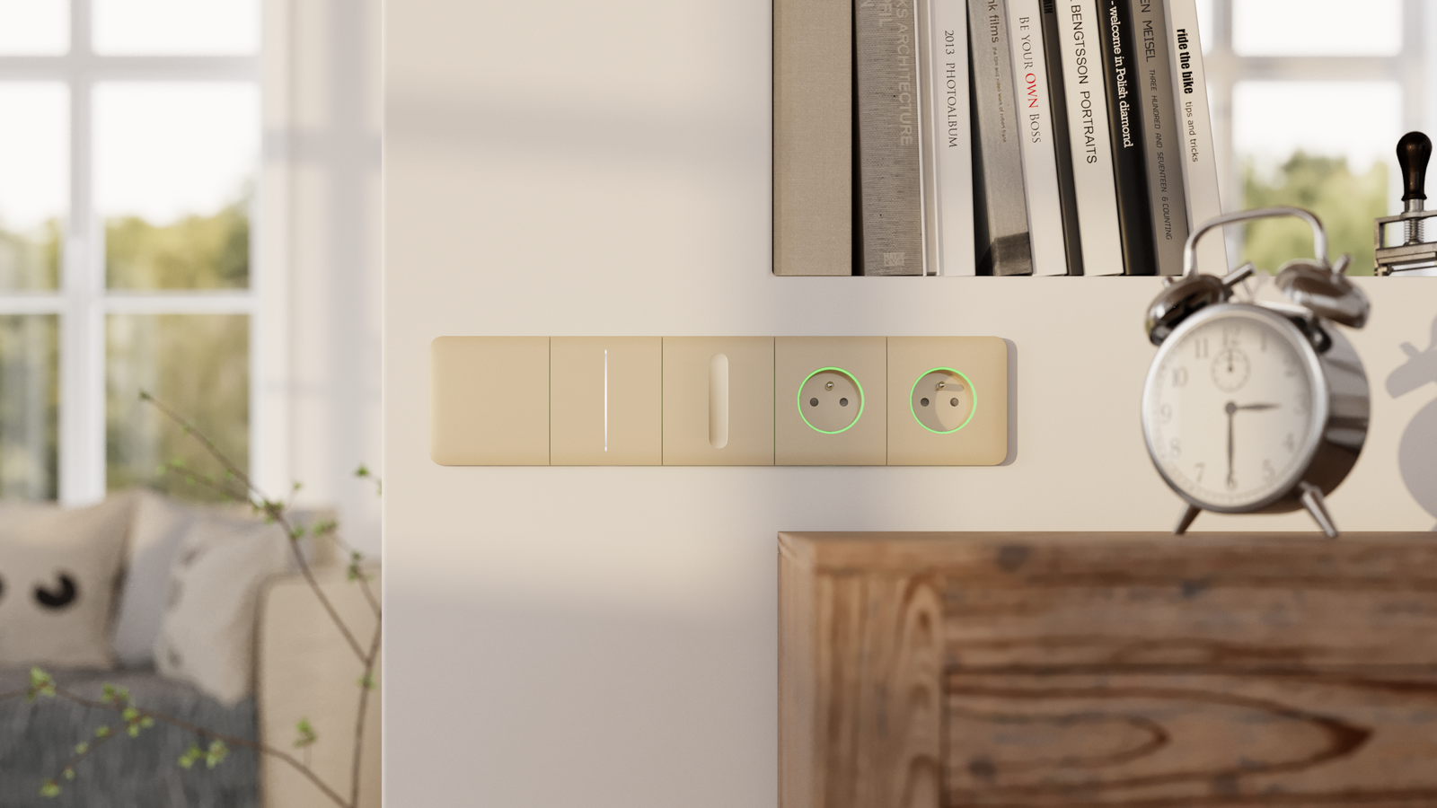 Ajax CenterButton (Dimmer) - Středový kryt stmívatelného tlačítka, bílá 3 Ajax CenterButton (Dimmer) - Středový kryt stmívatelného tlačítka, bílá - Obrázek 3