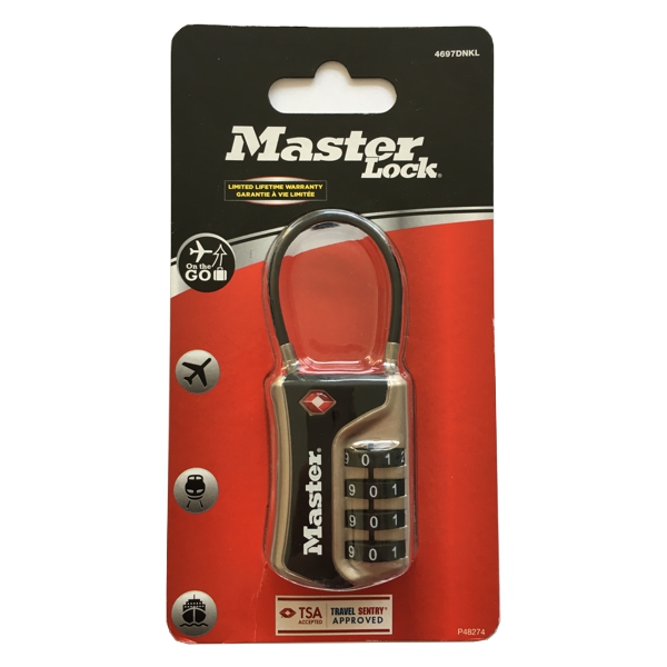 Visací kombinační zámek Master Lock TSA 4697EURDNKL 2 Visací kombinační zámek Master Lock TSA 4697EURDNKL - Obrázek 2