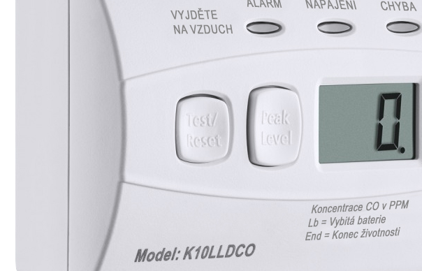Kidde K10LLDCO detektor CO, odolný proti vlhkosti 8 Kidde K10LLDCO detektor CO, odolný proti vlhkosti - Obrázek 8