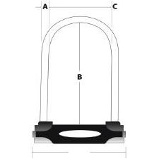 Zámek na kolo Master Lock 8285EURDPRO - 280mm 3 Zámek na kolo Master Lock 8285EURDPRO - 280mm - Obrázek 3